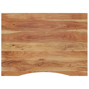 vidaXL Piano Scrivania 100x80x2,5cm Rettangolare Legno Massello Acacia