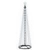 vidaXL Albero di Natale a cono LED 180 cm 250 LED Bianco freddo