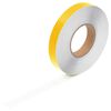 vidaXL Nastro Riflettente giallo 2,5 cm x 50 m PVC