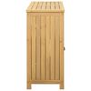 vidaXL Tavolo Consolle da Giardino 80x35x75 cm Legno Massello Acacia