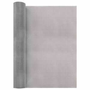 vidaXL Rete per schermatura 40 x 1000 cm 60 Mesh Argento