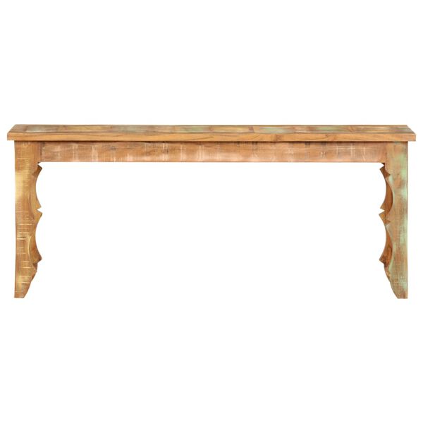 vidaXL Panca 110x35x45 cm in Legno Massello di Recupero
