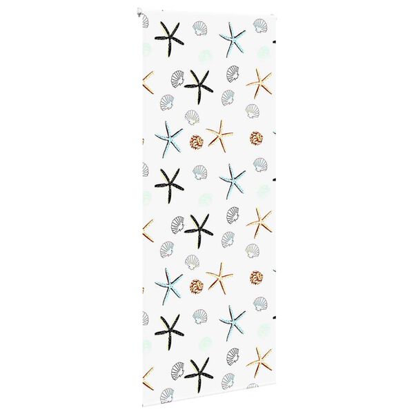 vidaXL Tenda a Rullo Doccia 90x240 cm Larghezza Tessuto 86 cm