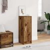 vidaXL Mobile per scarpe 32 x 35 x 92 cm Legno antico