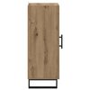 vidaXL Credenza Rovere artigianale 34,5 x 34 x 90 cm