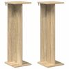 vidaXL Supporto per piante Rovere Sonoma 25 x 25,5 x 80,5 cm
