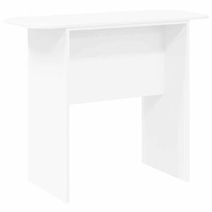 vidaXL Tavolo consolle Bianco 93 x 40 x 75 cm Legno multistrato