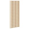 vidaXL Vetrina a muro A parete Beige 30 x 4,5 x 75 cm