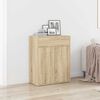 vidaXL Credenza Rovere Sonoma 60x30x75 cm in Legno Multistrato
