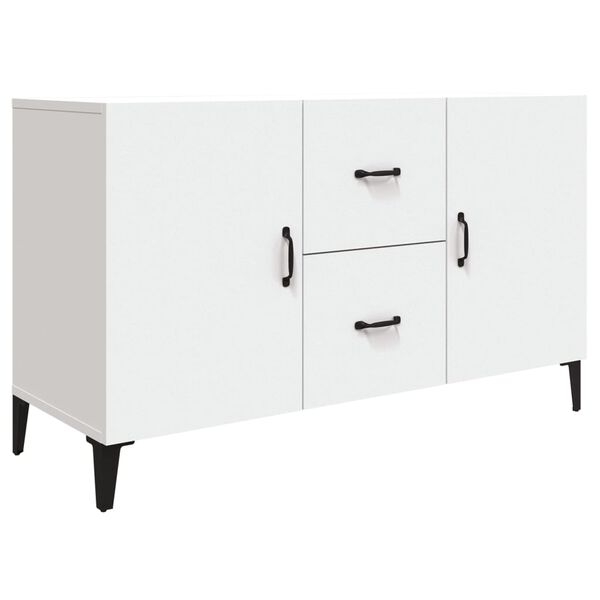 vidaXL Credenza Bianca 100x36x60 cm in Legno Multistrato