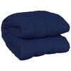 vidaXL Coperta Ponderata Blu 100x200 cm 9 kg Tessuto