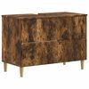 vidaXL Armadio per Lavabo da Bagno DELFT Rovere Fumo 82 x 41 x 59 cm