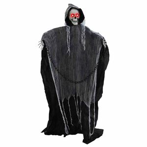 vidaXL Tristo mietitore da appendere per Halloween SPOOKA Nero