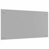 vidaXL Rivestimento da Cucina 2 pcs Grigio chiaro 80 x 40 cm