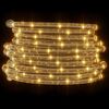 vidaXL Stringa di Luci con 480 LED Bianco Caldo 20 m in PVC