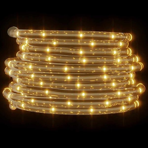vidaXL Stringa di Luci con 480 LED Bianco Caldo 20 m in PVC