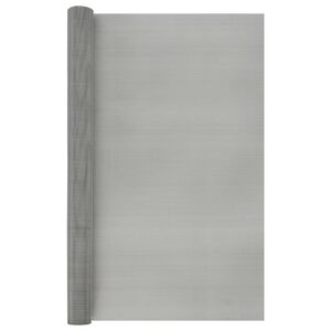 vidaXL Rete per schermatura 80 x 1000 cm 60 Mesh Argento