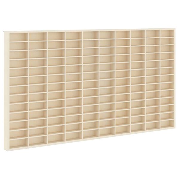 Vetrina a muro Beige 98 x 4,5 x 55 cm Legno multistrato