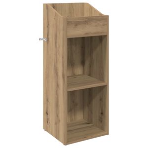 vidaXL Mobile porta vinili Rovere Artigianale 36 x 36 x 95,5 cm