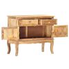 vidaXL Credenza 80x35x70 cm in Legno Massello di Mango