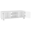 vidaXL Mobile Porta TV Bianco 110x40x35 cm in Legno Multistrato