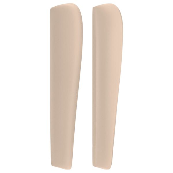 vidaXL Testiera ad Orecchio Cappuccino 147x23x118/128 cm in Similpelle