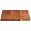 vidaXL Piano per Tavolo 40x20x2,5cm Rettangolare Legno Massello Acacia