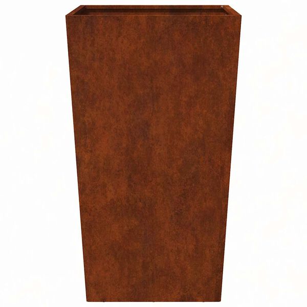 vidaXL Fioriera da Giardino 45x45x75 cm in Acciaio Corten
