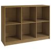 vidaXL Libreria Rovere Fumo 40x24x102 cm in Legno | WhichOne
