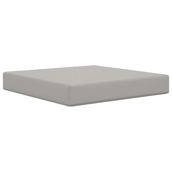 vidaXL Cuscino per divano da esterno 2 pcs Grigio Poliestere