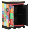 vidaXL Tavolo consolle con lo scaffale Multicolore 50 x 30 x 70 cm