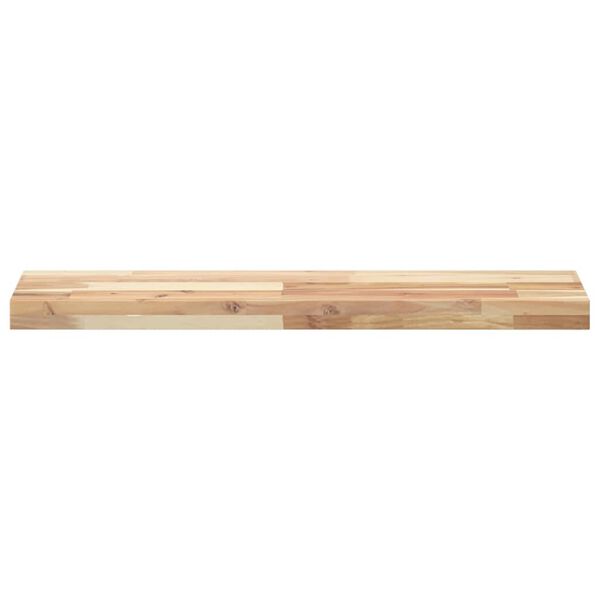 vidaXL Ripiano a Parete 100x20x4 cm Legno Massello Acacia Non Trattato