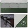 vidaXL Tenda da Campeggio Tipi per 7 Persone Verde Impermeabile
