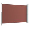 vidaXL Tenda Laterale Retrattile per Patio 160x300 cm Marrone