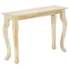 vidaXL Consolle 110x35x77 cm in Legno Massello di Mango