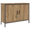 vidaXL Mobile Sottolavabo Rovere 80x30x60 cm Legno Multistrato