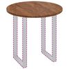 vidaXL Piano del tavolo Marrone Chiaro &Oslash; 80 x 2,5 cm
