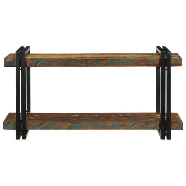 vidaXL Mensola da Parete Multicolore in Legno Massello di Recupero