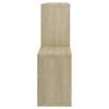 vidaXL Scaffale a Parete Rovere Sonoma 100x18x53 cm Legno Multistrato