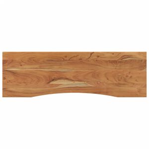 vidaXL Piano Scrivania 140x50x2,5cm Rettangolare Legno Massello Acacia
