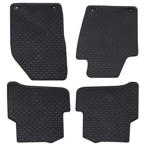 vidaXL Tappetino per Auto 4 pz adatto per FABIA III 2014-2022 Gomma