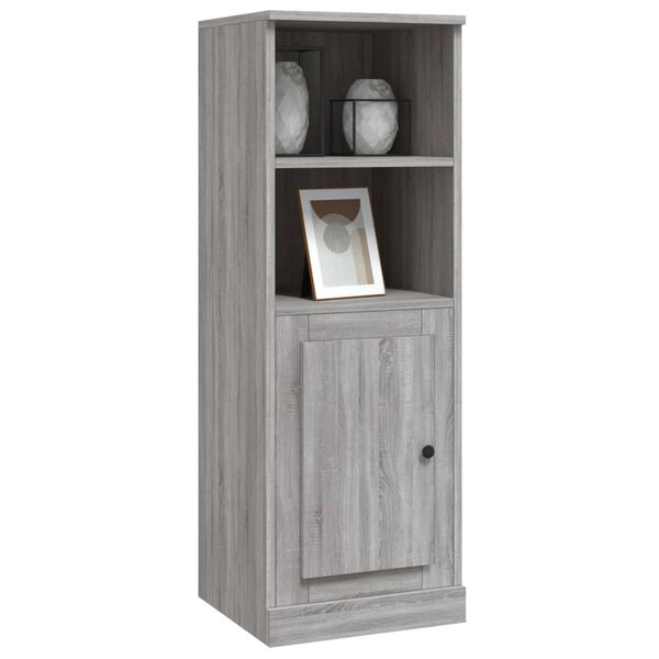 vidaXL Credenza Grigio Sonoma 36x35,5x103,5 cm in Legno Multistrato