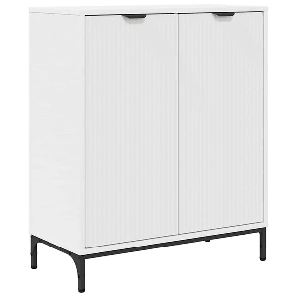 vidaXL Credenza Bianco 69,5 x 33 x 82 cm Legno multistrato
