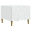 vidaXL Tavolino da salotto Bianco 50 x 49 x 40 cm Legno ingegnerizzato