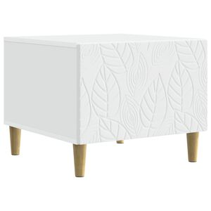 vidaXL Tavolino da salotto Bianco 50 x 49 x 40 cm Legno ingegnerizzato