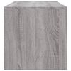 vidaXL Tavolino da Salotto Grigio Sonoma 100x40x40cm Legno Multistrato