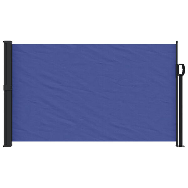 vidaXL Tenda da Sole Laterale Retrattile Blu 120x500 cm