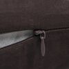 vidaXL Fodere per Cuscini 4 pz Marroni in Cotone 40 x 40 cm