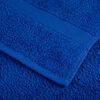 vidaXL Asciugamani da bagno Premium SOLUND 10 pz Blu 100x150 cm 600 g/m&sup2;