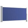 vidaXL Tenda Laterale Retrattile per Patio 120x300 cm Blu